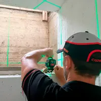 Nivelă lazer Crown CT44088-R TB linear/ Acumulator photo 3