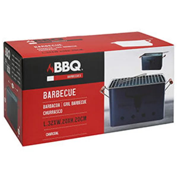 Grătar BBQ 50572 Brichete, cărbuni/ Portabil photo 2