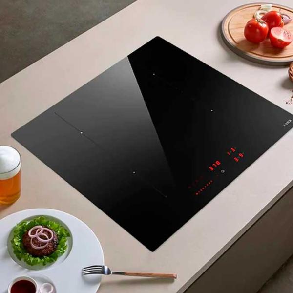 Plită încorporabilă cu inducție Elica Ratio 604 Plus BL Vitroceramică/ Black photo 2