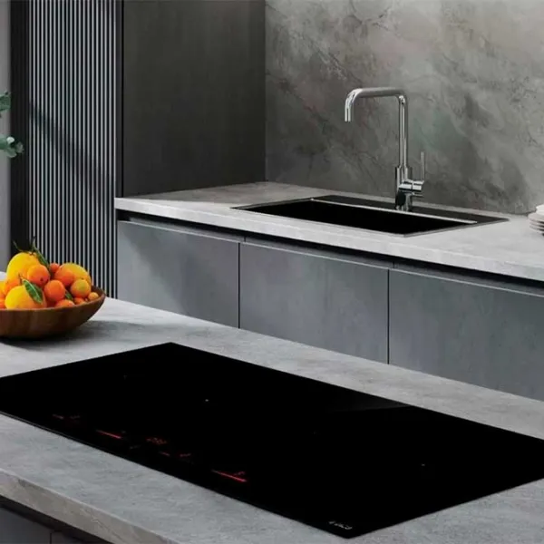 Plită încorporabilă cu inducție Elica Ratio 702 BL PRF0183888 Vitroceramică/ Black photo 2