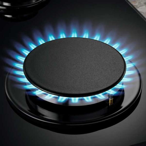 Газовая варочная панель Electrolux KGG6426K Закаленное стекло/ Черный photo 2