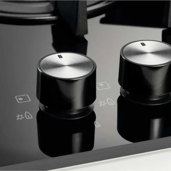 Газовая варочная панель Electrolux KGG6426K Закаленное стекло/ Черный photo 3