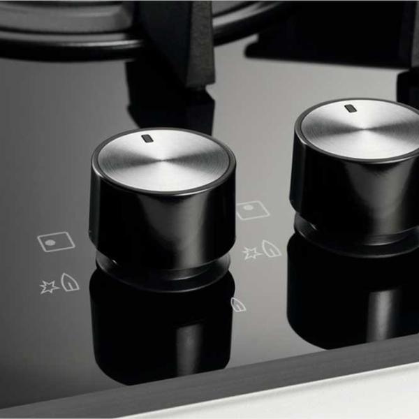 Газовая варочная панель Electrolux KGG6426K Закаленное стекло/ Черный photo 3
