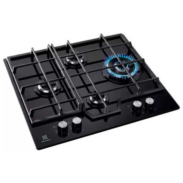 Газовая варочная панель Electrolux KGG6456K Закаленное стекло/ Черный photo 2