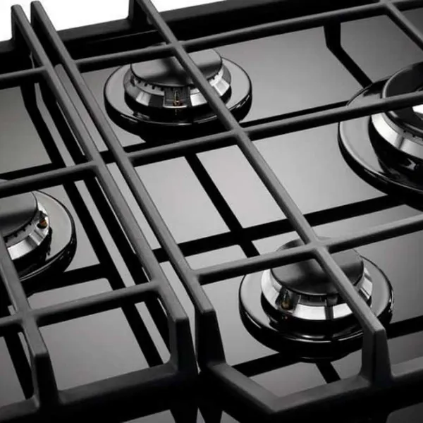 Газовая варочная панель Electrolux KGG6456K Закаленное стекло/ Черный photo 4