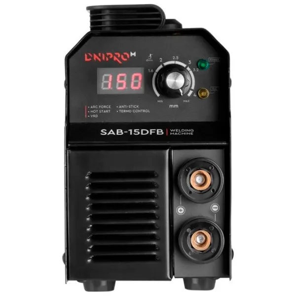 Aparat de sudat Dnipro-M SAB-15DFB 230 V cu electrod (MMA)/ Black photo 2