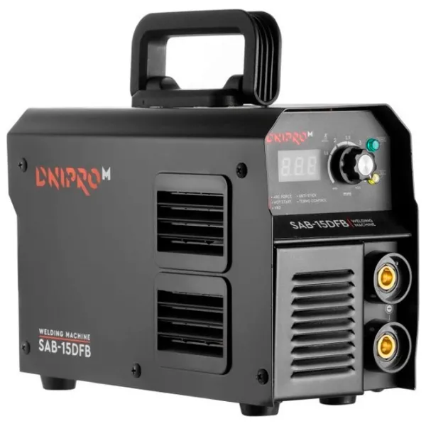 Aparat de sudat Dnipro-M SAB-15DFB 230 V cu electrod (MMA)/ Black photo 3