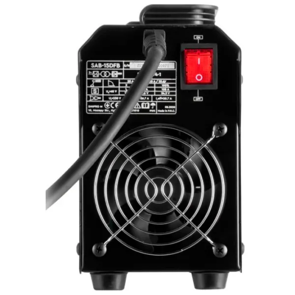 Aparat de sudat Dnipro-M SAB-15DFB 230 V cu electrod (MMA)/ Black photo 4