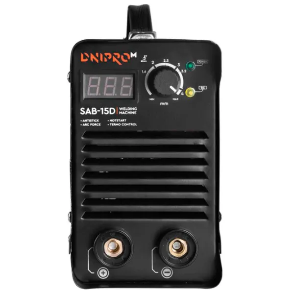 Aparat de sudat Dnipro-M SAB-15D 230 V cu electrod (MMA)/ Black photo 2