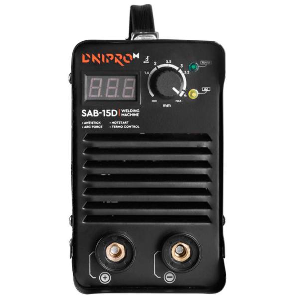 Aparat de sudat Dnipro-M SAB-15D 230 V cu electrod (MMA)/ Black photo 2