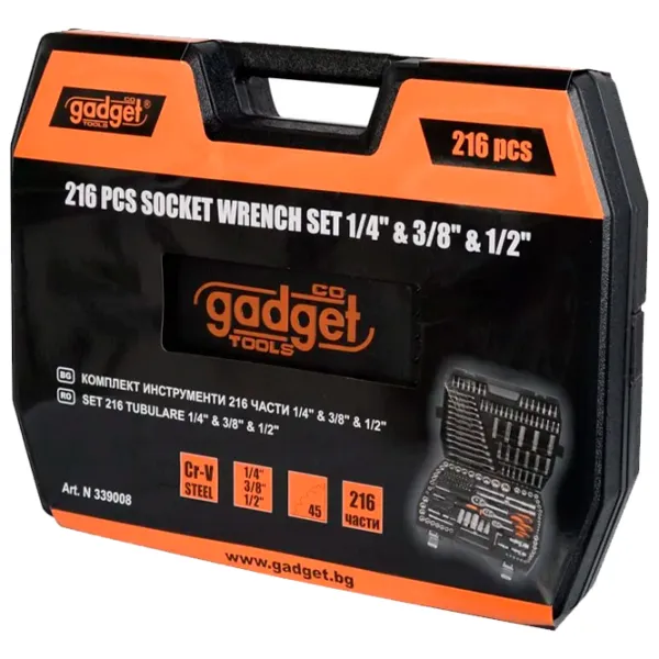 Набор битов Gadget 1070523 Количество в наборе: 216 шт. photo 2