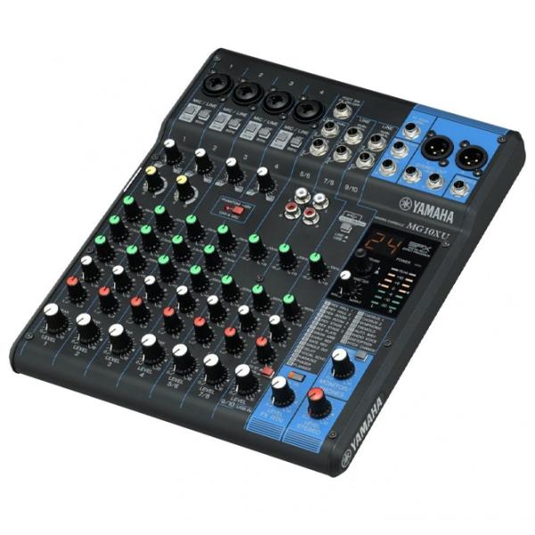 Mixer Analog Yamaha MG10XU  activ / 20 Hz - 20 kHz / Black photo 2