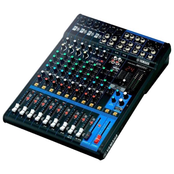 Mixer Analog Yamaha MG12XU activ / 20 Hz - 20 kHz / Black photo 2