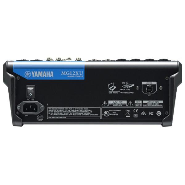 Mixer Analog Yamaha MG12XU activ / 20 Hz - 20 kHz / Black photo 4