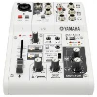 Миксер аналоговый Yamaha AG03 активный/ 20 Гц - 20 кГц/ Белый photo 2