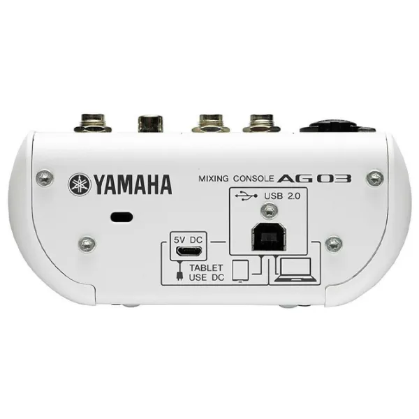 Миксер аналоговый Yamaha AG03 активный/ 20 Гц - 20 кГц/ Белый photo 5