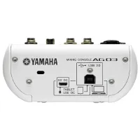 Миксер аналоговый Yamaha AG03 активный/ 20 Гц - 20 кГц/ Белый photo 5