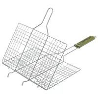 Plasă pentru grătar BoyScout 47581 Oțel inoxidabil/ 330 x 220 x 25 mm photo 2
