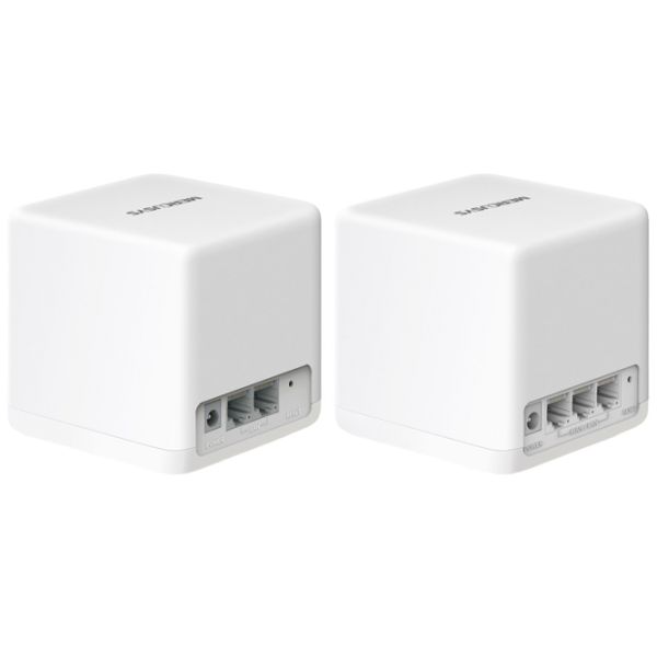 Wi-Fi Router Mercusys Halo H60X(2-pack) 300 Mbit/ s/ 1201 Mbit/ s/ White photo 2