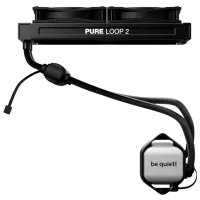 Жидкостное охлаждение Be quiet! Pure Loop 2 240mm Подшипник скольжения/ 2100 об/ мин photo 2