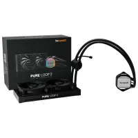 Жидкостное охлаждение Be quiet! Pure Loop 2 240mm Подшипник скольжения/ 2100 об/ мин photo 10