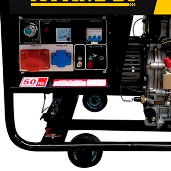 Generator de curent RTRMAX RTR7500DE3 220 - 380 V Motorină/ 4.8 kW photo 3
