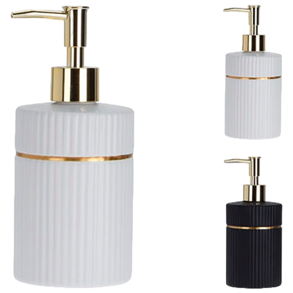 Dozator săpun lichid Bathroom Solutions Dungă aurie  photo 2 Dozator săpun lichid Bathroom Solutions Dungă aurie  photo 2