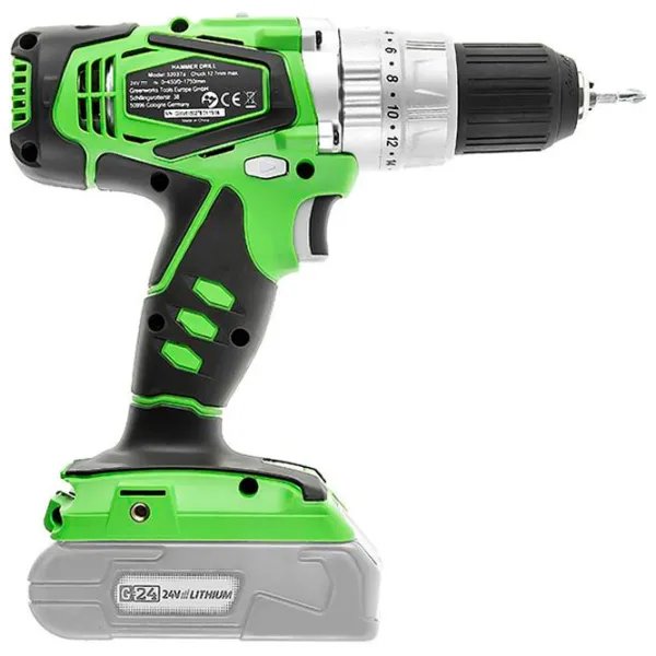 Дрель-шуруповерт Greenworks G24CD 450 об/мин photo 3