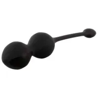Vibrator XOUXOU Vibrating E-Stim Love Balls Black photo 3