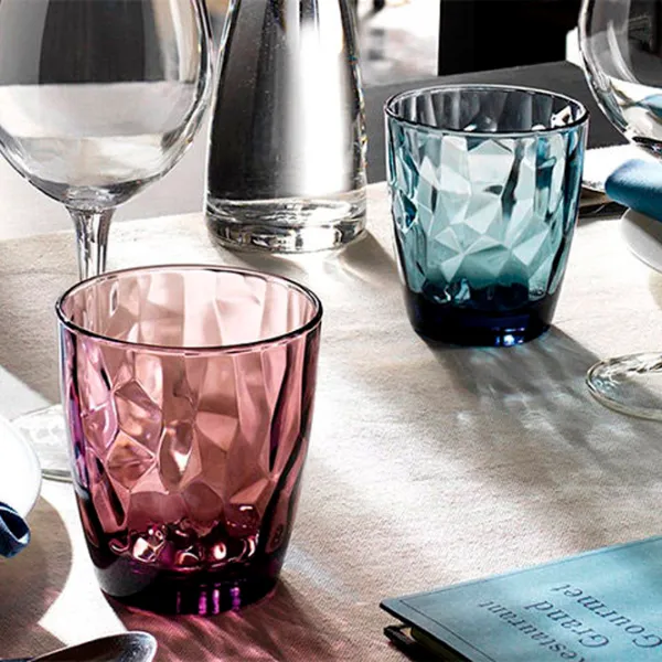 Pahar Bormioli Rocco Diamond 0.3l / Sticlă / Light Blue photo 2