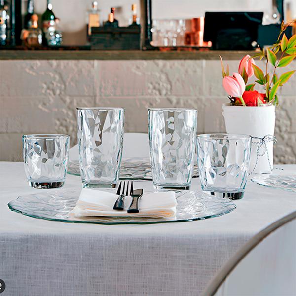 Pahar Bormioli Rocco Diamond 0.39l / Sticlă / Transparent photo 2