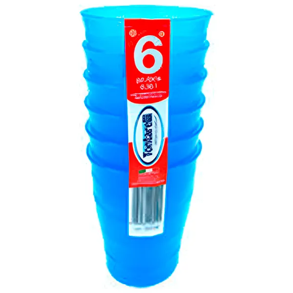Set de pahare Tontarelli Mamy 0.35l / Plastic / Multicolor photo 2