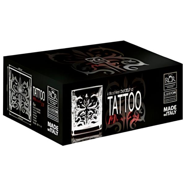Set de pahare RCR Tattoo 0.34l / Cristal / Transparent photo 3 Set de pahare RCR Tattoo 0.34l / Cristal / Transparent photo 3