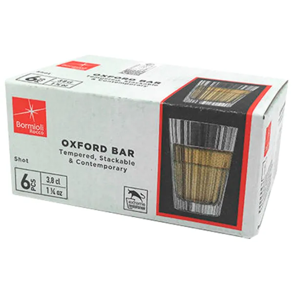 Set de pahare Bormioli Rocco Oxford Bar 0.038l / Sticlă / Transparent photo 3