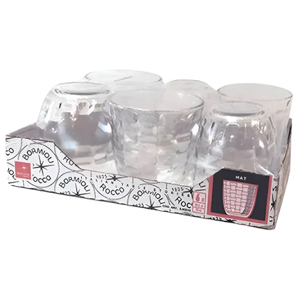 Set de pahare Bormioli Rocco Mat 0.295l / Sticlă / Transparent photo 2