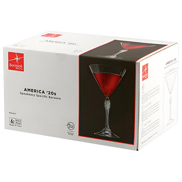 Set de pahare Bormioli Rocco America'20s 0.245l / Sticlă / Transparent photo 3
