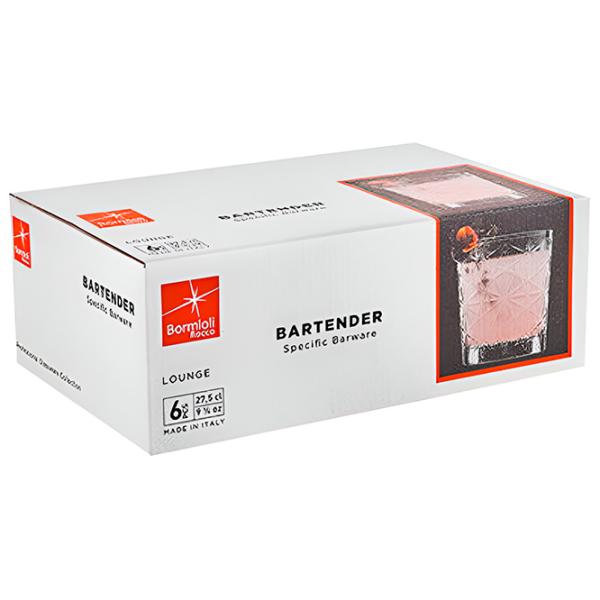 Set de pahare Bormioli Rocco Bartender 0.28l / Sticlă / Transparent photo 3