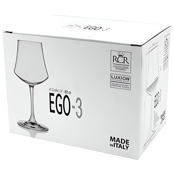 Набор стаканов RCR Ego 0.32л / Хрусталь / Прозрачный photo 3 Набор стаканов RCR Ego 0.32л / Хрусталь / Прозрачный photo 3