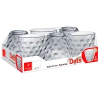 Набор стаканов Bormioli Rocco Dots Acqua 0.26л / Стекло / Прозрачный photo 2