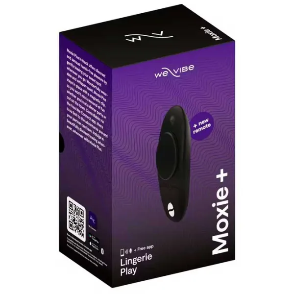 Вибростимулятор We-Vibe Moxie+ Черный photo 4 Вибростимулятор We-Vibe Moxie+ Черный photo 4