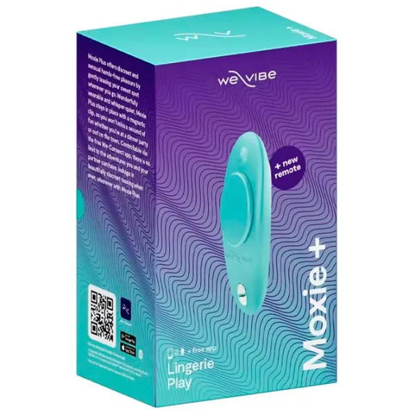 Вибростимулятор We-Vibe Moxie+ Аквамарин photo 4