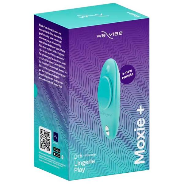Вибростимулятор We-Vibe Moxie+ Аквамарин photo 4