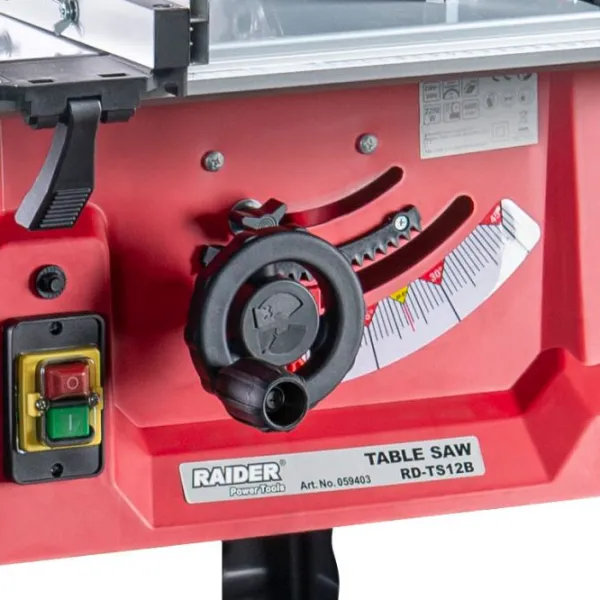 Fierăstrău circular Raider RD-TS12B 254 mm/ Red photo 2