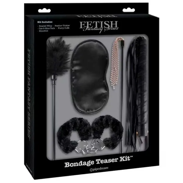 Бондажный набор Fetish Fantasy Bondage Teaser Kit Черный photo 7