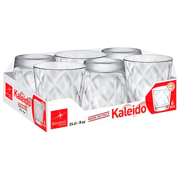 Set de pahare Bormioli Rocco Kaleido 0.25l / Sticlă / Transparent photo 2 Set de pahare Bormioli Rocco Kaleido 0.25l / Sticlă / Transparent photo 2