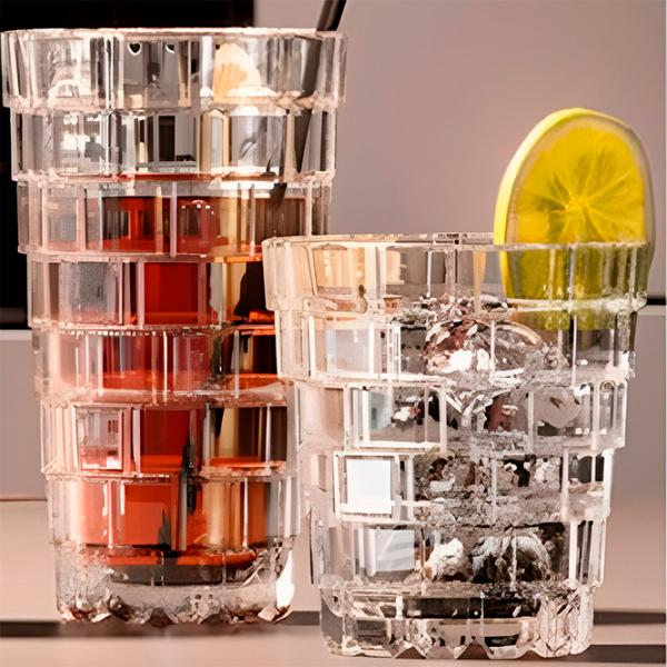 Set de pahare RCR Stack 0.31l / Cristal / Transparent photo 3 Set de pahare RCR Stack 0.31l / Cristal / Transparent photo 3