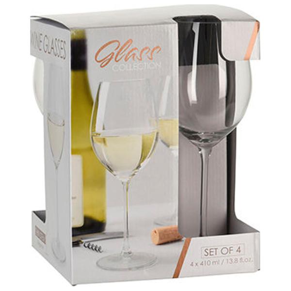 Набор стаканов EH Vinissimo 0.41л / Стекло / Прозрачный photo 2 Набор стаканов EH Vinissimo 0.41л / Стекло / Прозрачный photo 2