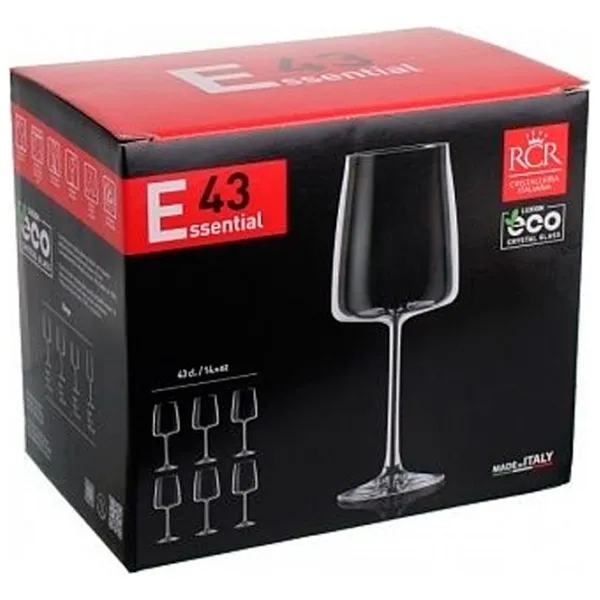 Set de pahare RCR Essential 0.43l / Cristal / Transparent photo 4