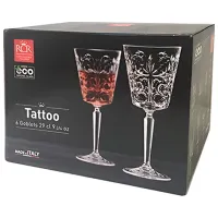 Set de pahare RCR Tattoo 0.29l / Cristal / Transparent photo 4