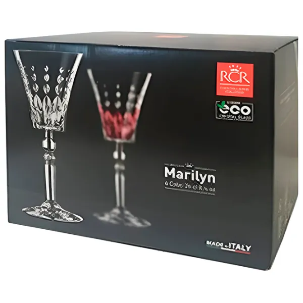 Set de pahare RCR Marilyn 0.26l / Cristal / Transparent photo 3 Set de pahare RCR Marilyn 0.26l / Cristal / Transparent photo 3